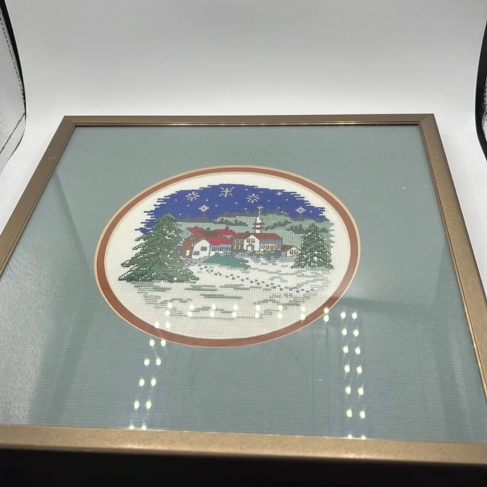Crossstitch Christmas Picture
